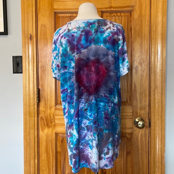 Tye dye tunic t-shirt - Picture 4 of 10